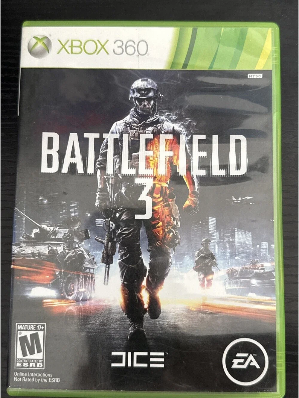 Battlefield 3 (Microsoft Xbox 360, 2011)